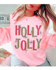 Holly Jolly Christmas Oversized Sweatshirt