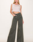 O2 Denim Wide Leg Denim Jeans