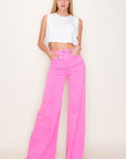 O2 Denim Wide Leg Denim Jeans