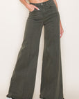 O2 Denim Wide Leg Denim Jeans