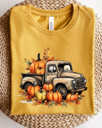 Fall Pumpkins Truck Graphic Tee