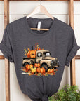 Fall Pumpkins Truck Graphic Tee