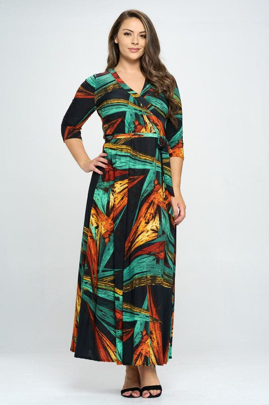 PLUS GRETA Wrap Dress