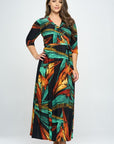 PLUS GRETA Wrap Dress