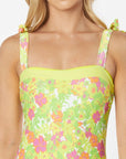 One Piece Bathing Suit Floral Print