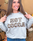 Leopard Ideal Chenille Hot Cocoa Sweatshirt