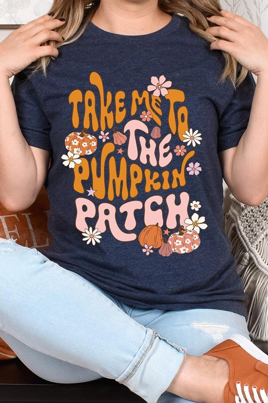 Take Me To The Pumpkin Patch Graphic Tee - Online Only