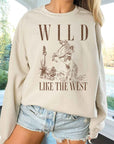 Wild Like The West Oversized Sweatshirt