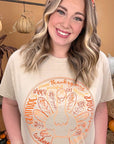 Sketch Turkey Thanksgiving Graphic T-Shirt