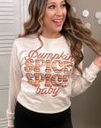 Pumpkin Spice Spice Baby Graphic LS T-Shirt