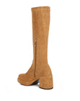 Morpin Stretch Suede Calf Boots