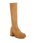 Morpin Stretch Suede Calf Boots