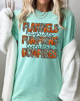 Flannels, Hayrides, Pumpkins Graphic Tee - Online Only