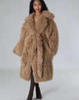 ATHINA Fuzzy Fur Winter Heavy Jacket