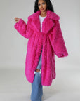 ATHINA Fuzzy Fur Winter Heavy Jacket