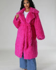 ATHINA Fuzzy Fur Winter Heavy Jacket