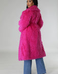 ATHINA Fuzzy Fur Winter Heavy Jacket