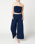 Fabina Bamboo Wide Pants Ankle Length