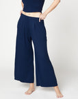 Fabina Bamboo Wide Pants Ankle Length