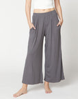 Fabina Bamboo Wide Pants Ankle Length