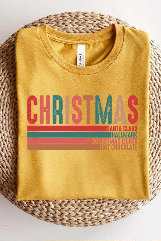 Christmas Santa Claus &amp; Hallmark Graphic Tee - Online Only