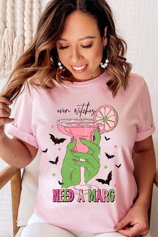 Even Witches Need a Margarita Graphic Tee - Online Only