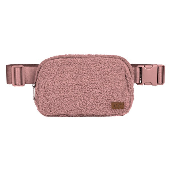 CC Sherpa Belt Bag Fanny Pack - Authentic C.C