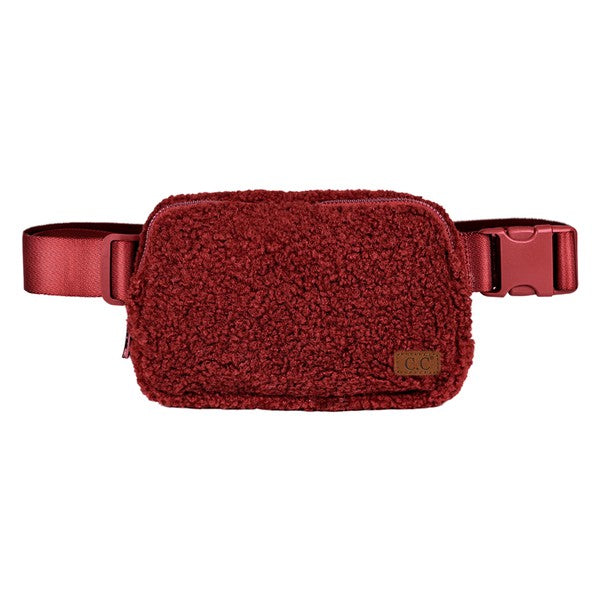 CC Sherpa Belt Bag Fanny Pack - Authentic C.C