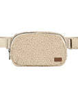 CC Sherpa Belt Bag Fanny Pack - Authentic C.C