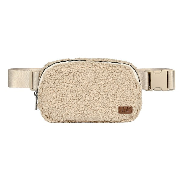 CC Sherpa Belt Bag Fanny Pack - Authentic C.C