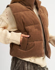 Emory Park Corduroy Puffer Vest