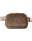 CC Faux Fur Belt Bag Fanny Pack