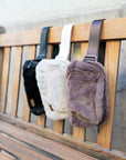 CC Faux Fur Belt Bag Fanny Pack