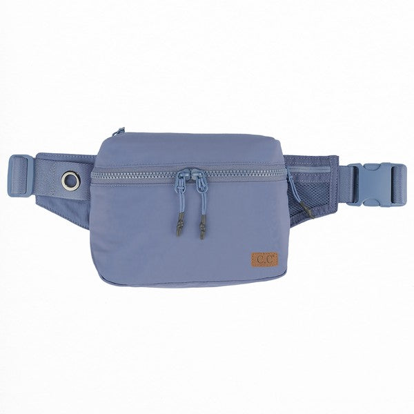 CC Zipper Fanny Pack - Authentic C.C Brand