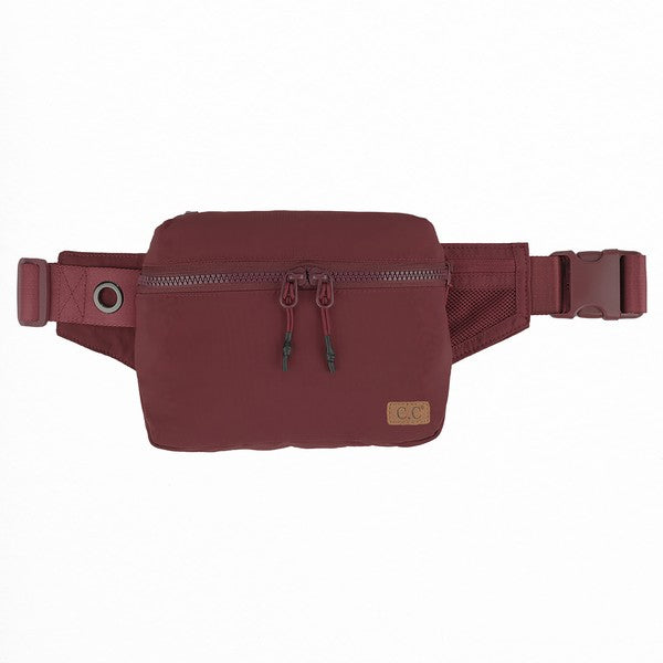 CC Zipper Fanny Pack - Authentic C.C Brand