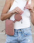 Eva Clippable/ Removable Coin Pouch Crossbody