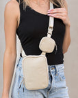 Eva Clippable/ Removable Coin Pouch Crossbody