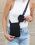 Eva Clippable/ Removable Coin Pouch Crossbody