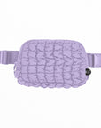 CC Quilted Puffer Belt Fanny Bag - Authentic C.C