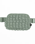 CC Quilted Puffer Belt Fanny Bag - Authentic C.C