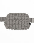 CC Quilted Puffer Belt Fanny Bag - Authentic C.C