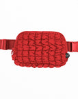 CC Quilted Puffer Belt Fanny Bag - Authentic C.C