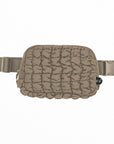 CC Quilted Puffer Belt Fanny Bag - Authentic C.C