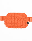 CC Quilted Puffer Belt Fanny Bag - Authentic C.C