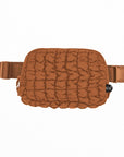 CC Quilted Puffer Belt Fanny Bag - Authentic C.C