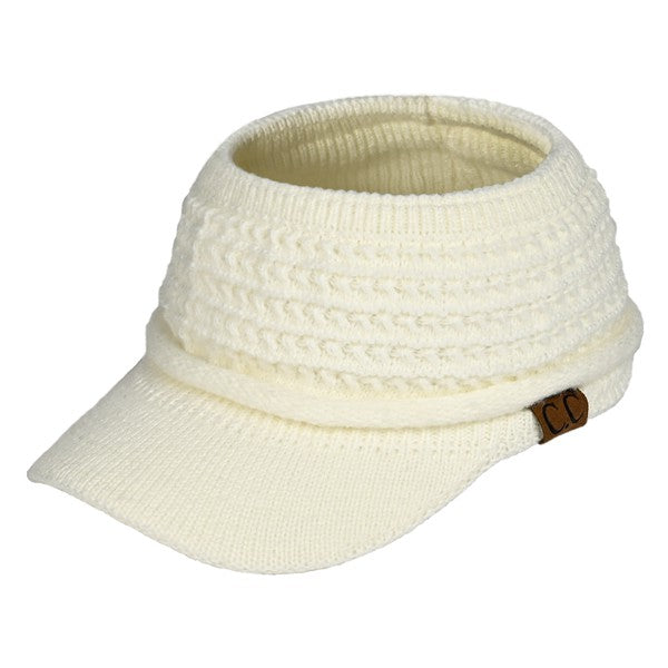 CC Knitted Visor - Authentic CC Brand