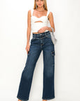 Artemis Vintage High Rise Wide Jeans