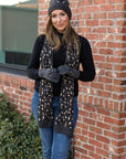 Julia Rose The Gemma Leopard Scarf