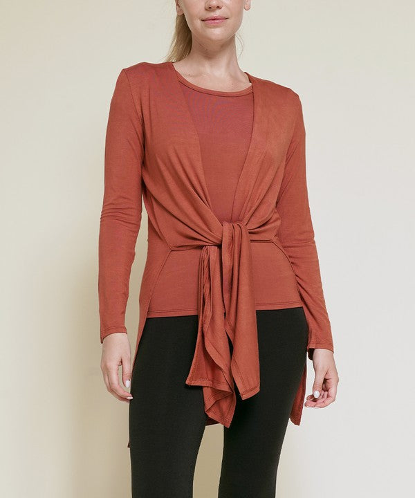 Fabina Bamboo Long Cardigan