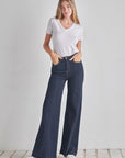 O2 Denim Wide Leg Denim Jeans